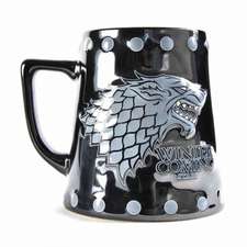 GOT - Stark Stud Relief Tankard Mug Large