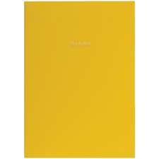 COLOURBLOCK A5 UNDATED DIARY WTV SAFFRON