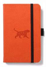 Dingbats* Wildlife A6 Pocket Orange Tiger Notebook - Squared