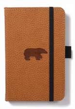 Dingbats* Wildlife A6 Pocket Brown Bear Notebook - Plain