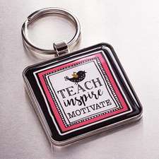 Keyring Epoxy Teacher