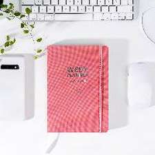 Burde Week Planner undated pink