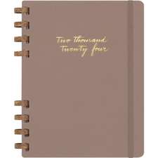 Moleskine 2024 12-Month XL Life Spiral Planner: Crush Almond