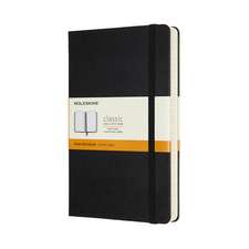 Moleskine Expanded Large Ruled Hardcover Notebook: Black