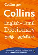 Collins Gem English-Tamil/Tamil-English Dictionary