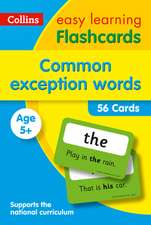 Collins Easy Learning Ks1 - Common Exception Words Flashcards