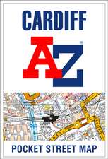 Cardiff A-Z Pocket Street Map