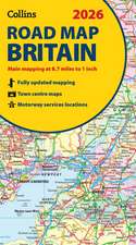 2026 Collins Road Map of Britain