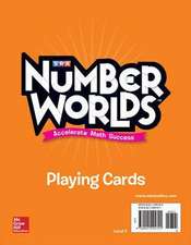 Number Worlds Level E Playing Cards