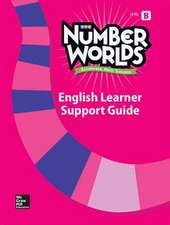 Number Worlds Level B English Learner Support Guide