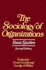 Sociology of Organizations