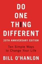 Do One Thing Different, 20th Anniversary Edition