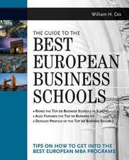 The Guide to the Best European Business Schools