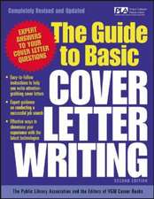 The Guide to Basic Cover Letter Writing