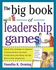 The Big Book of Leadership Games