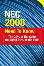 NEC® 2008 Need to Know