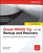 Oracle RMAN 11g Backup and Recovery