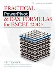 Practical PowerPivot & DAX Formulas for Excel 2010