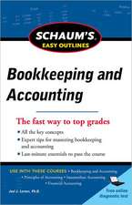 Schaum's Easy Outline of Bookkeeping and Accounting, Revised Edition