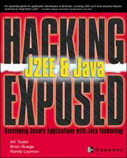 Hacking Exposed J2ee & Java