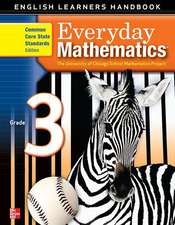 Everyday Mathematics, Grade 3, English Learner's Handbook