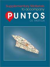 Supplementary Materials to Accompany Puntos: Lsc Cpso Grammar Workbook for Introductory Italian