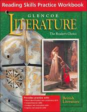 Glencoe Literature Reading Skills Practice Workbook: British Literature