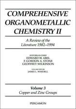 Comprehensive Organometallic Chemistry II, Volume 3: Copper and Zinc Groups