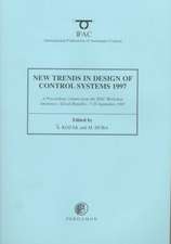 New Trends in Design of Control Systems 1997