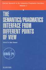 The Semantics/Pragmatics Interface from Different Points of View