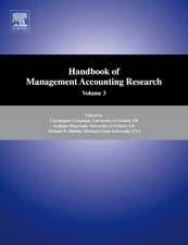 Handbook of Management Accounting Research