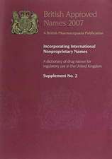 British Approved Names: 2007 Supplement 2