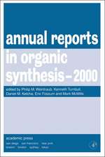 Annual Reports in Organic Synthesis, 2000