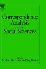 Correspondence Analysis in the Social Sciences