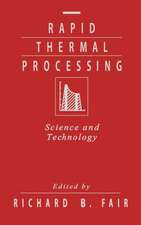 Rapid Thermal Processing: Science and Technology