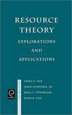 Resource Theory – Explorations and Applications