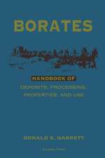 Borates: Handbook of Deposits, Processing, Properties, and Use