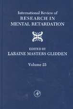 International Review of Research in Mental Retardation