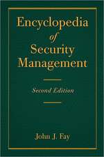 Encyclopedia of Security Management