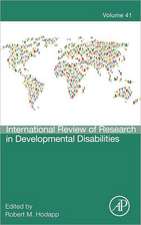 International Review of Research in Developmental Disabilities