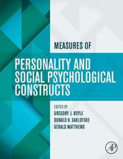 Measures of Personality and Social Psychological Constructs