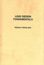 Lens Design Fundamentals