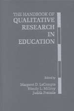 The Handbook of Qualitative Research in Education