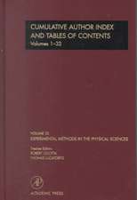 Cumulative Author Index and Tables of Contents Volumes1-32: Author Cumulative Index