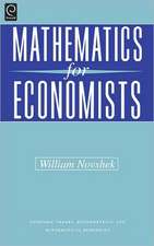 Mathematics for Economists