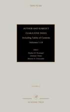 Author and Subject Cumulative Index, Including Tables of Contents: Subject and Author Cumulative Index, Volumes 1-24