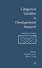 Categorical Variables in Developmental Research: Methods of Analysis