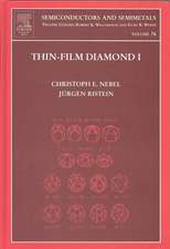 Thin-Film Diamond I: (part of the Semiconductors and Semimetals Series)