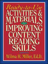 Ready–To–Use Activities & Materials For Improving Content Reading Skills