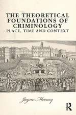 The Theoretical Foundations of Criminology: Place, Time and Context